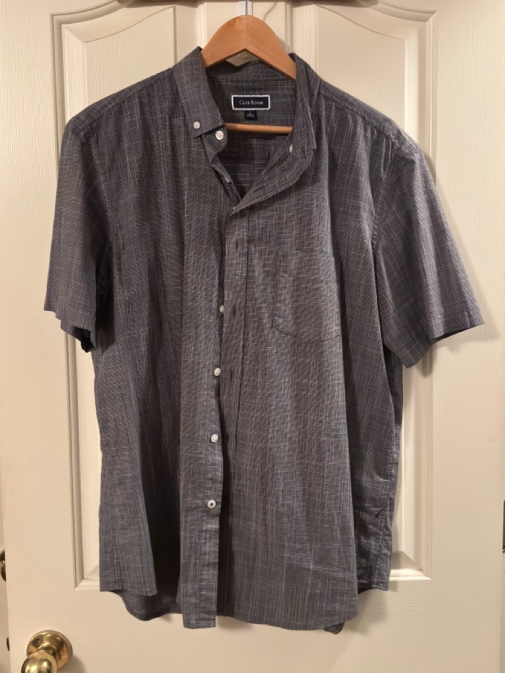 Club Room Short Sleeve Button Up Shirt